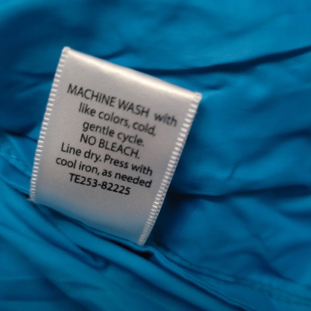 Pendleton Lightweight Windbreaker Aqua Jacket Siz… - image 8